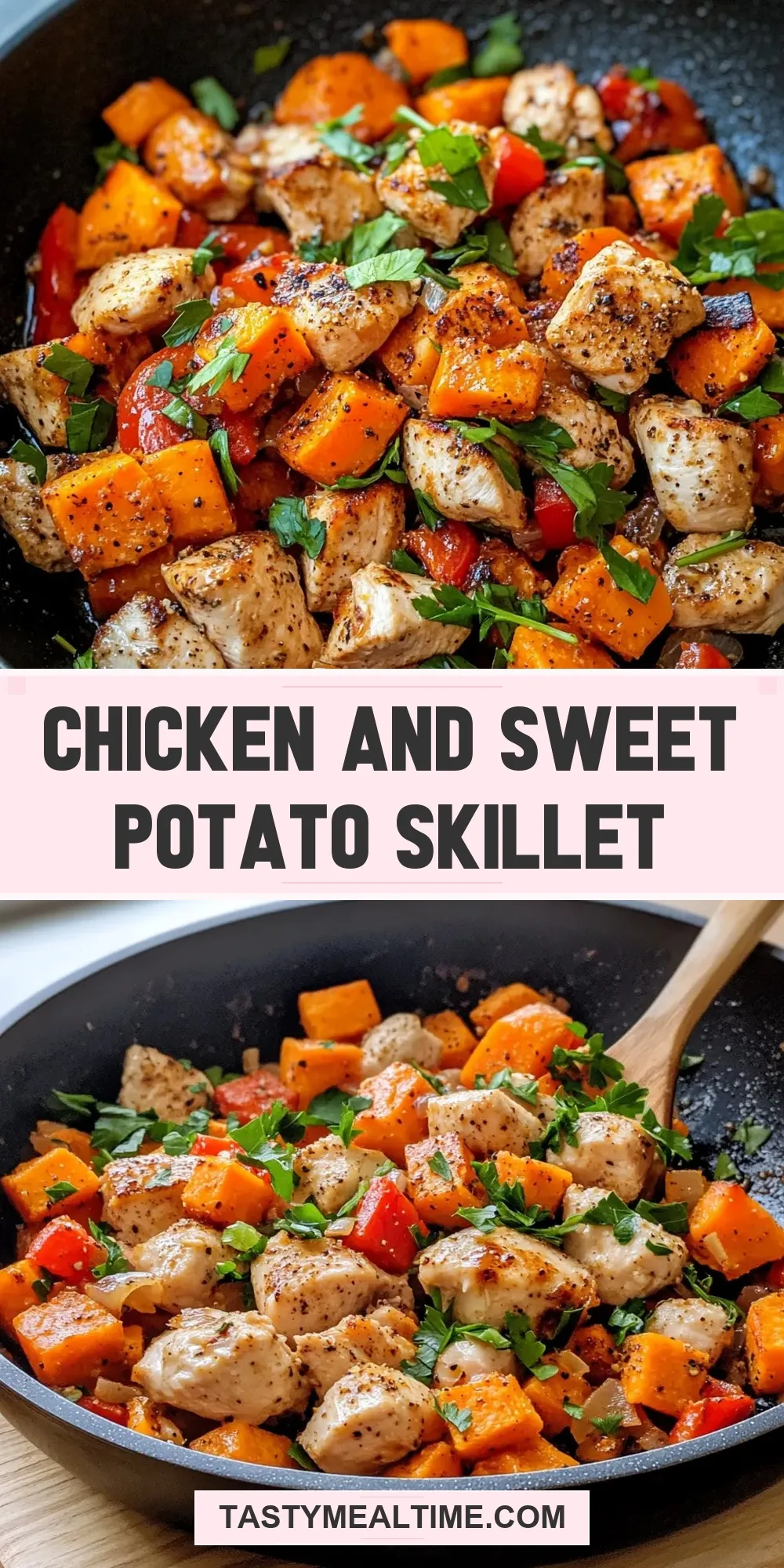 Chicken And Sweet Potato Skillet (Quick & Delicious)