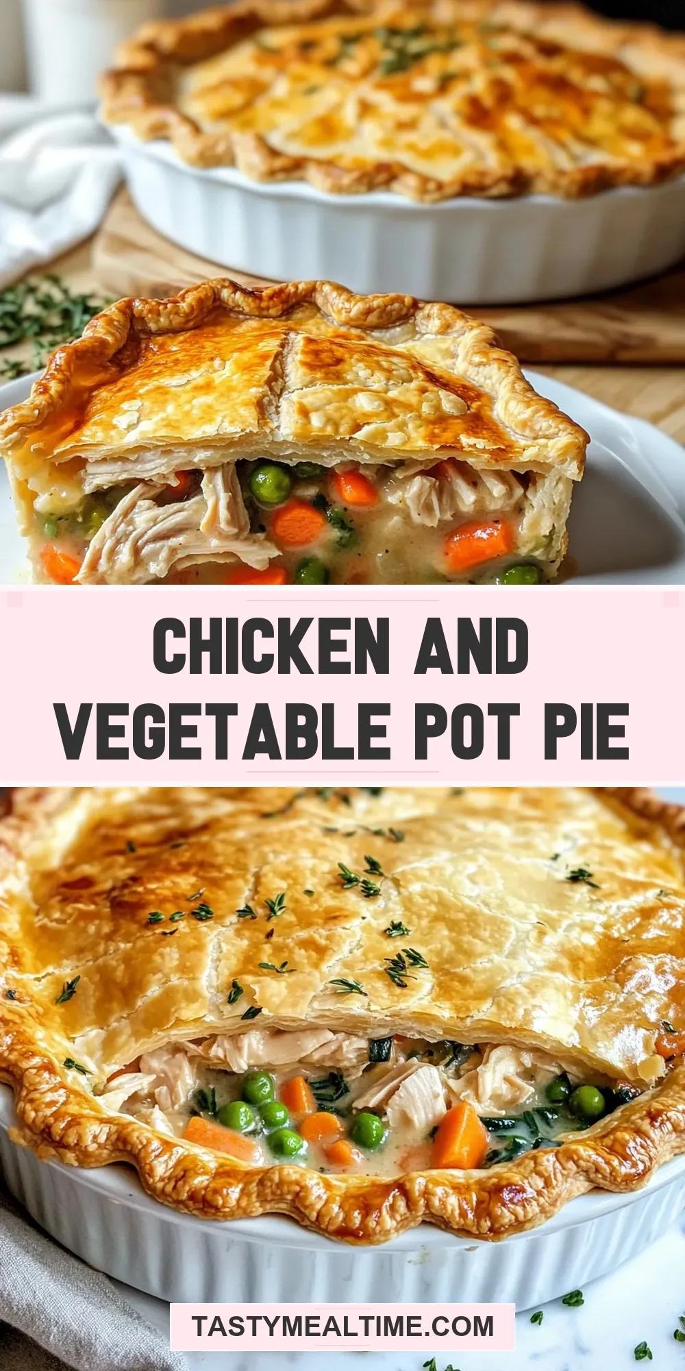 Chicken And Vegetable Pot Pie Recipe