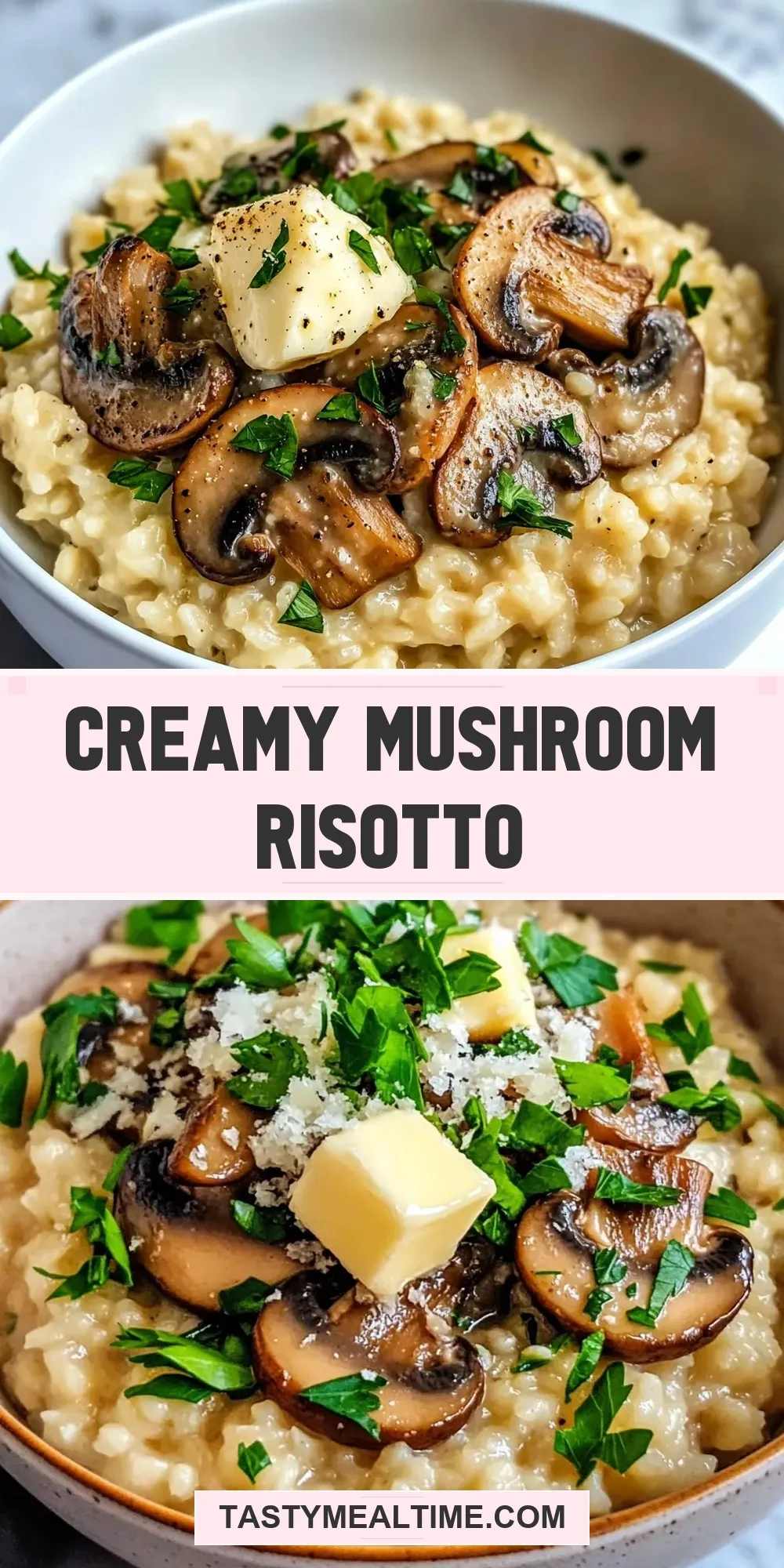 How To Make Quick Creamy Mushroom Risotto