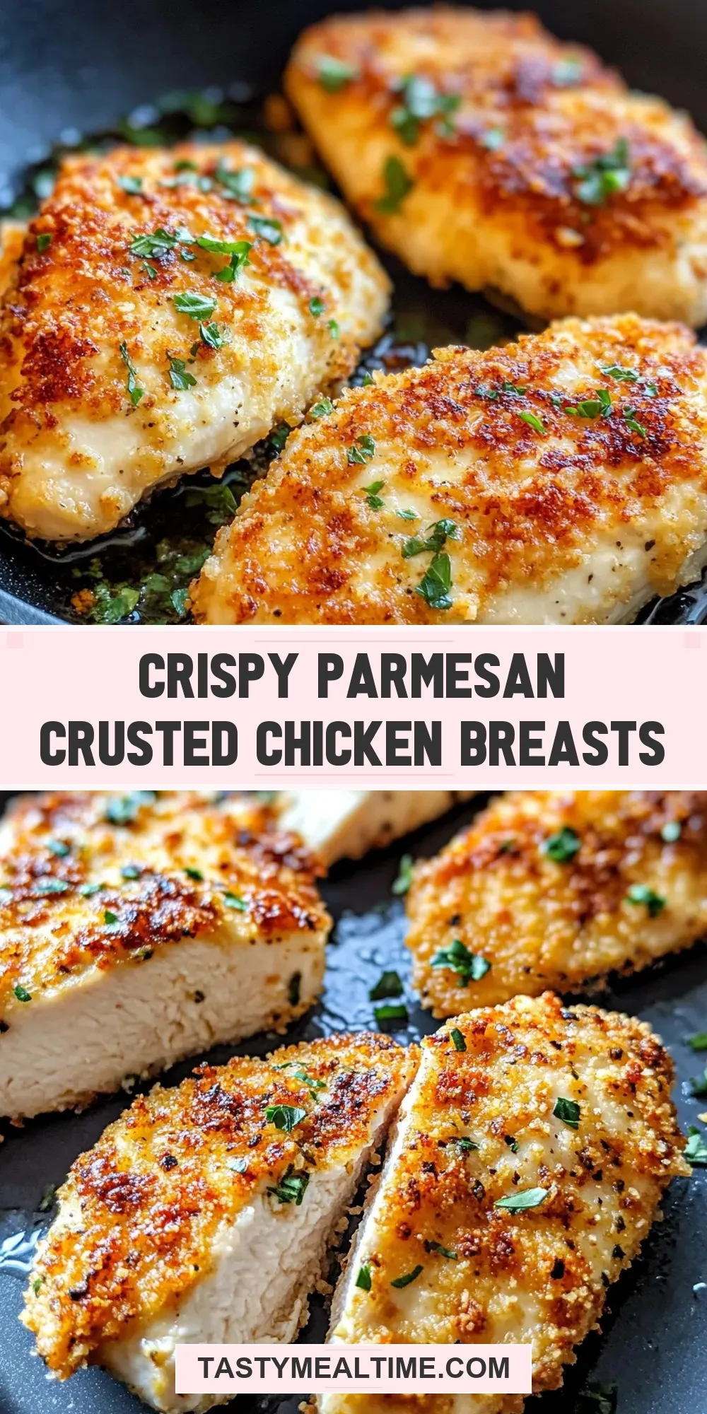 How To Make Irresistible Crispy Parmesan Crusted Chicken Breasts