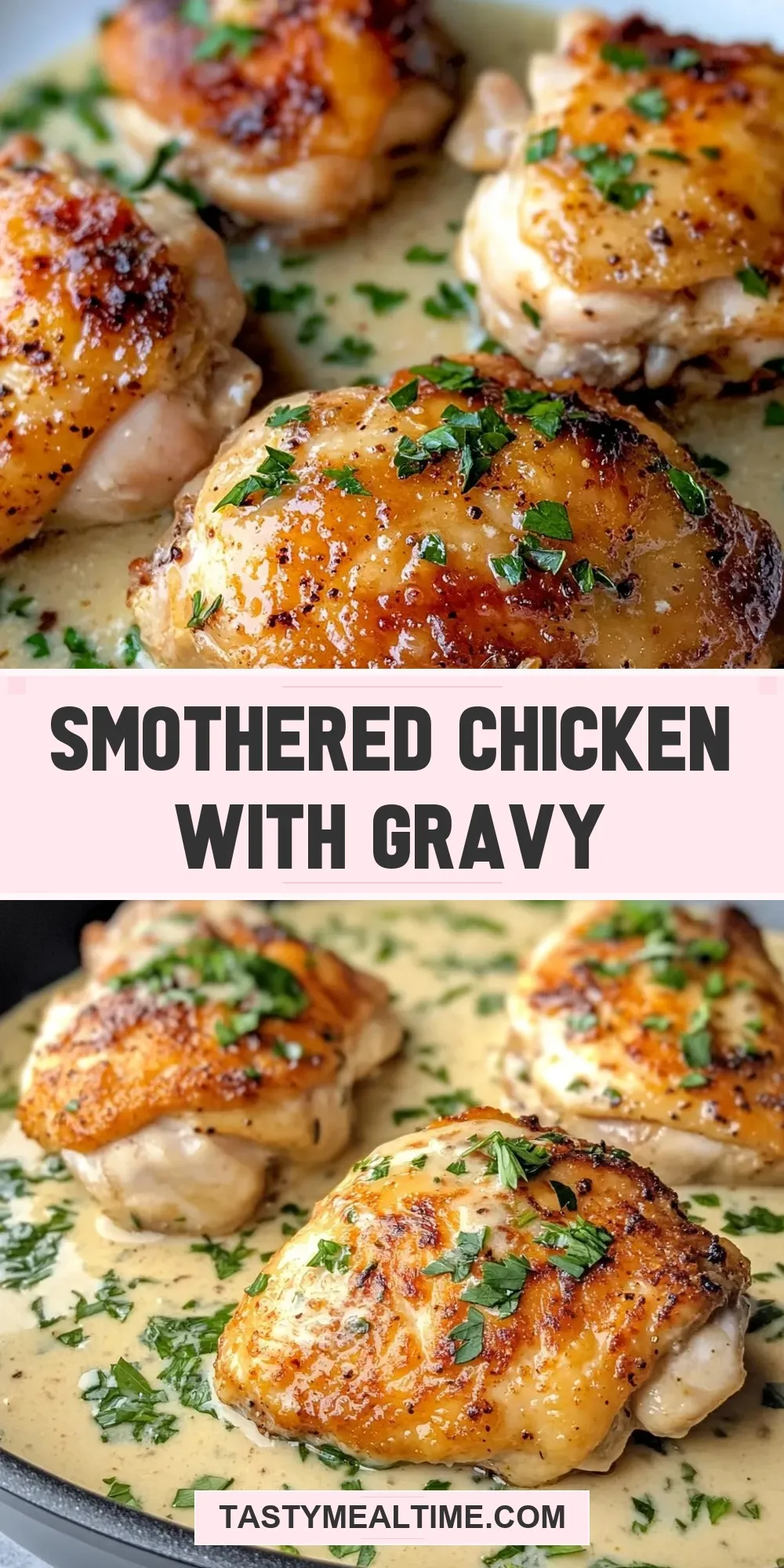 How To Make Delicious Smothered Chicken With Gravy