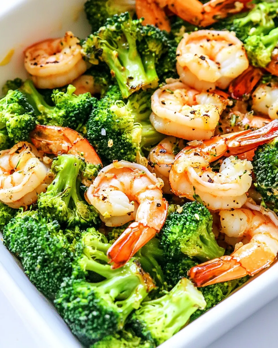 Delicious 10-Minute Lemon Butter Shrimp and Broccoli recipe photo