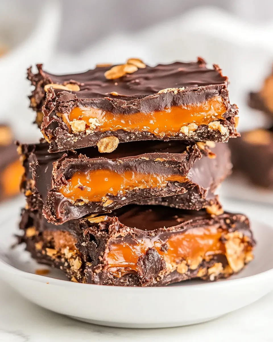 Easy 100 Grand Candy Bars dish photo