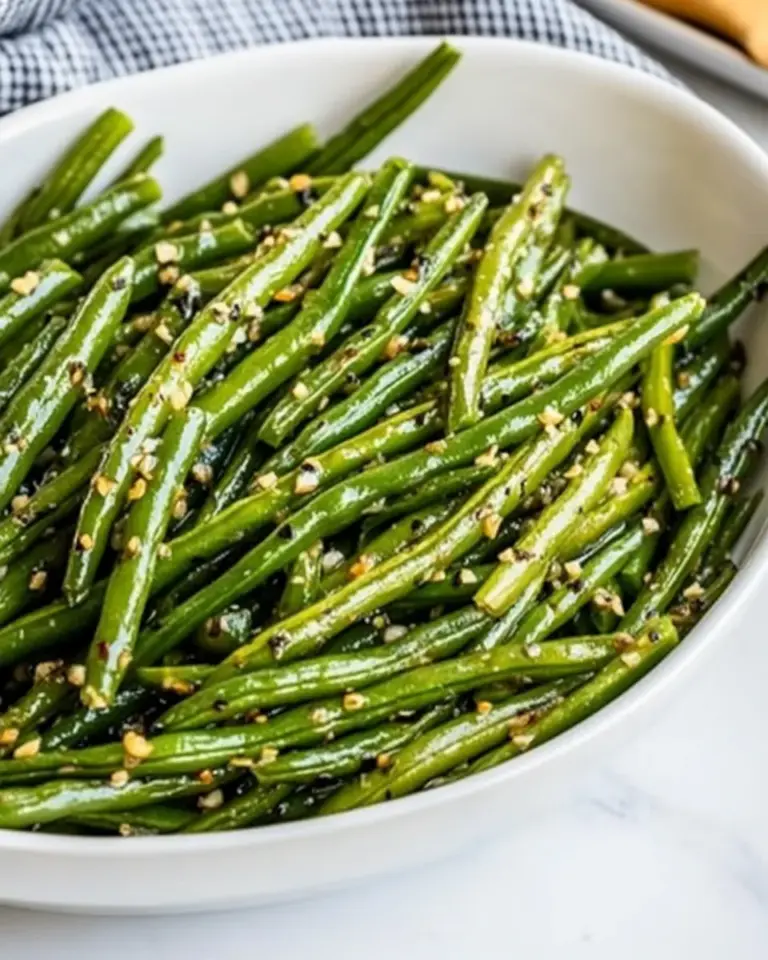 Easy 15-Minute Garlic Green Beans photo