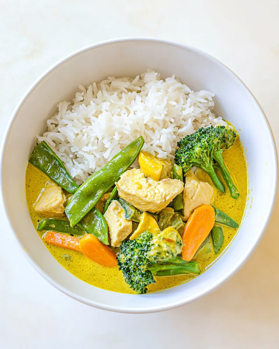 Homemade 15-Minute Thai Curry For One shot