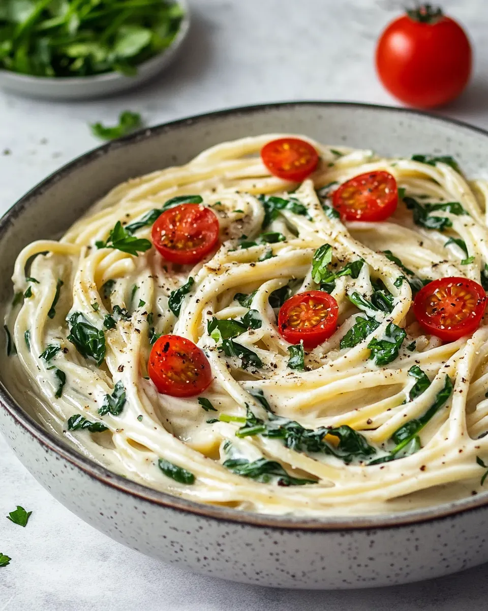 Quick 15-min Cashew Alfredo Sauce (Oil-free, Vegan) recipe photo