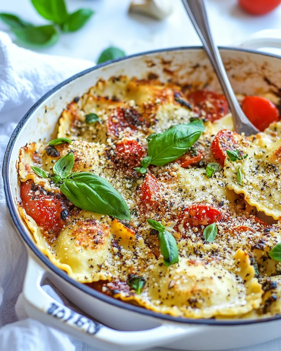 Easy 15 Minute One Pan Ravioli Recipe photo