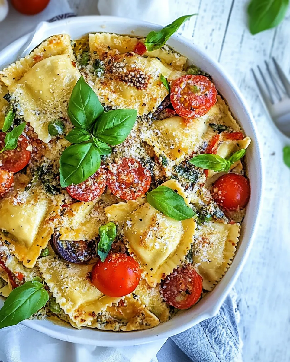 Perfect 15 Minute One Pan Ravioli Recipe dish photo