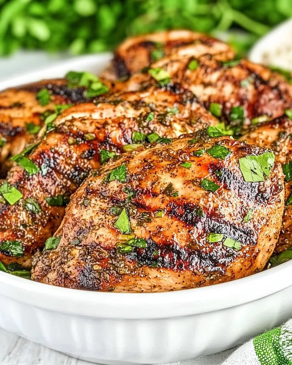 Easy 3-Ingredient Marinated Chicken photo