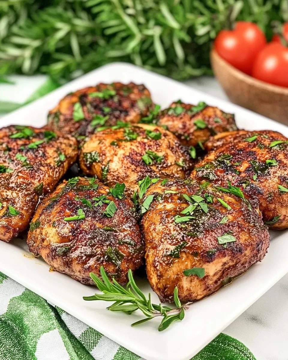 Delicious 3-Ingredient Marinated Chicken image