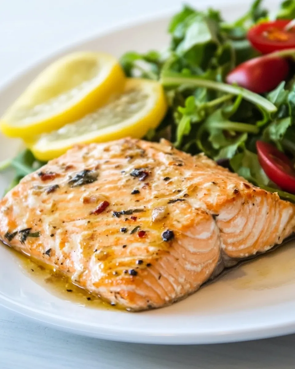 Easy 3-Ingredient Tender Broiled Salmon photo