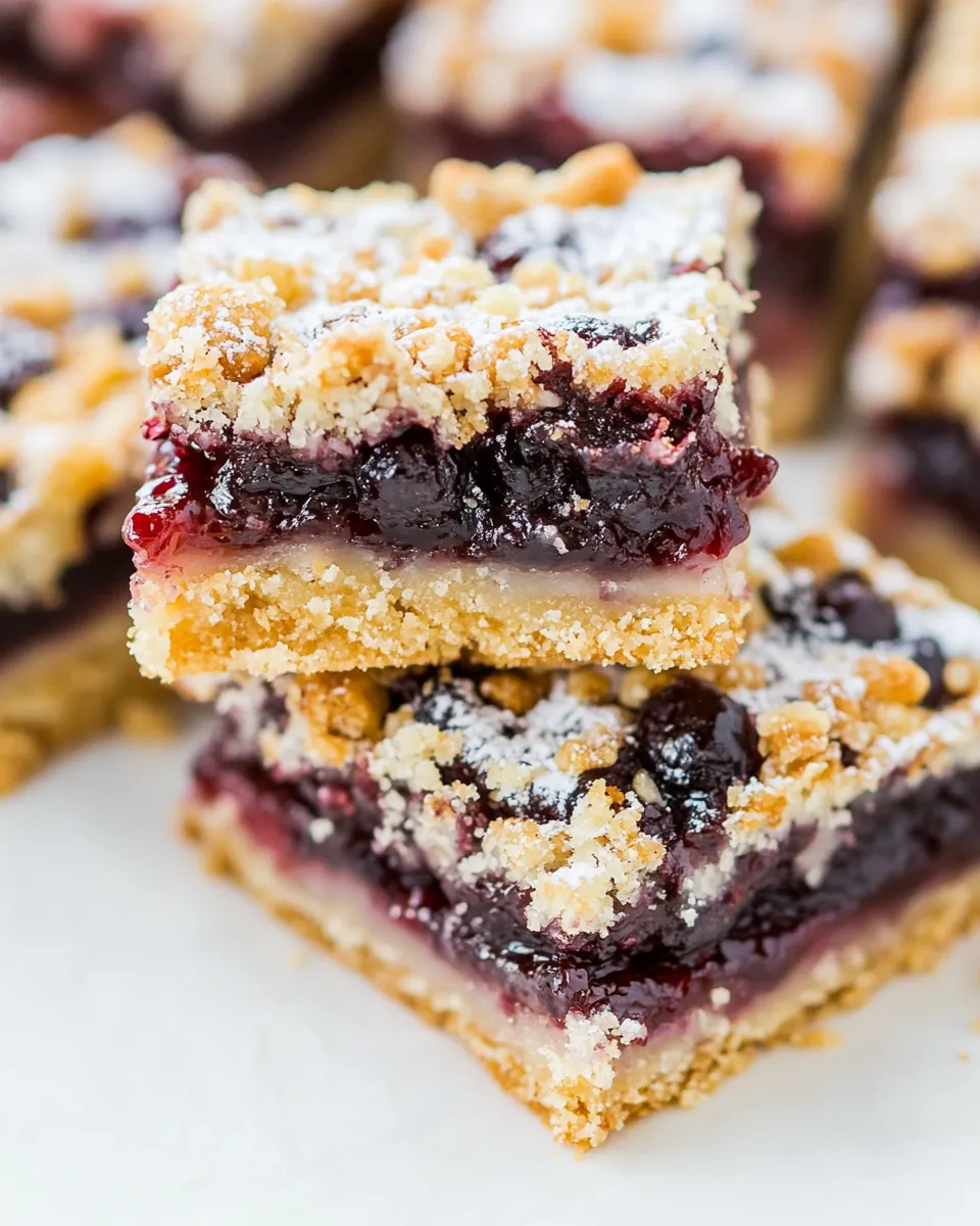 Homemade 5-Ingredient Low-Carb Cherry Pie Bars photo