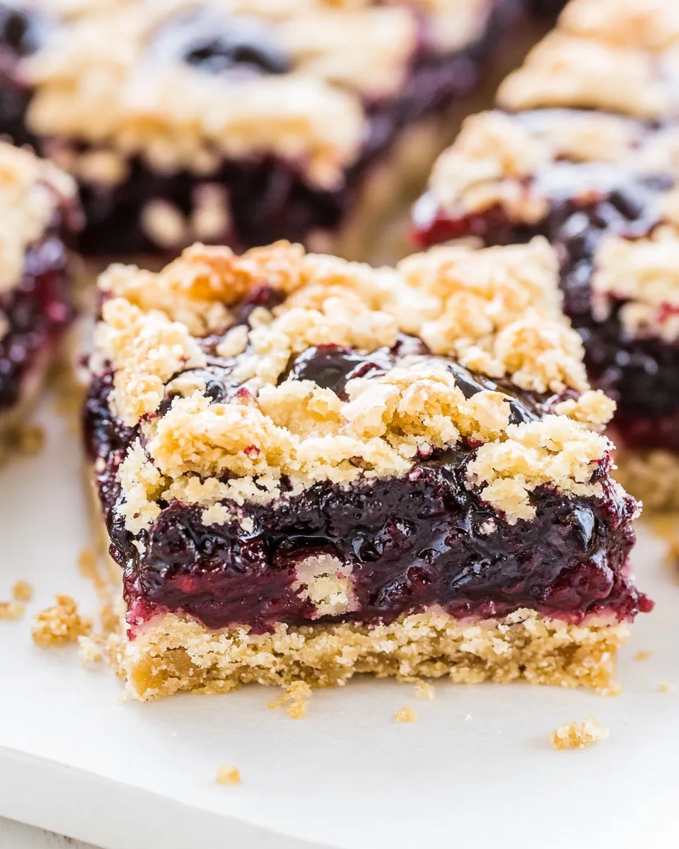 Classic 5-Ingredient Low-Carb Cherry Pie Bars image