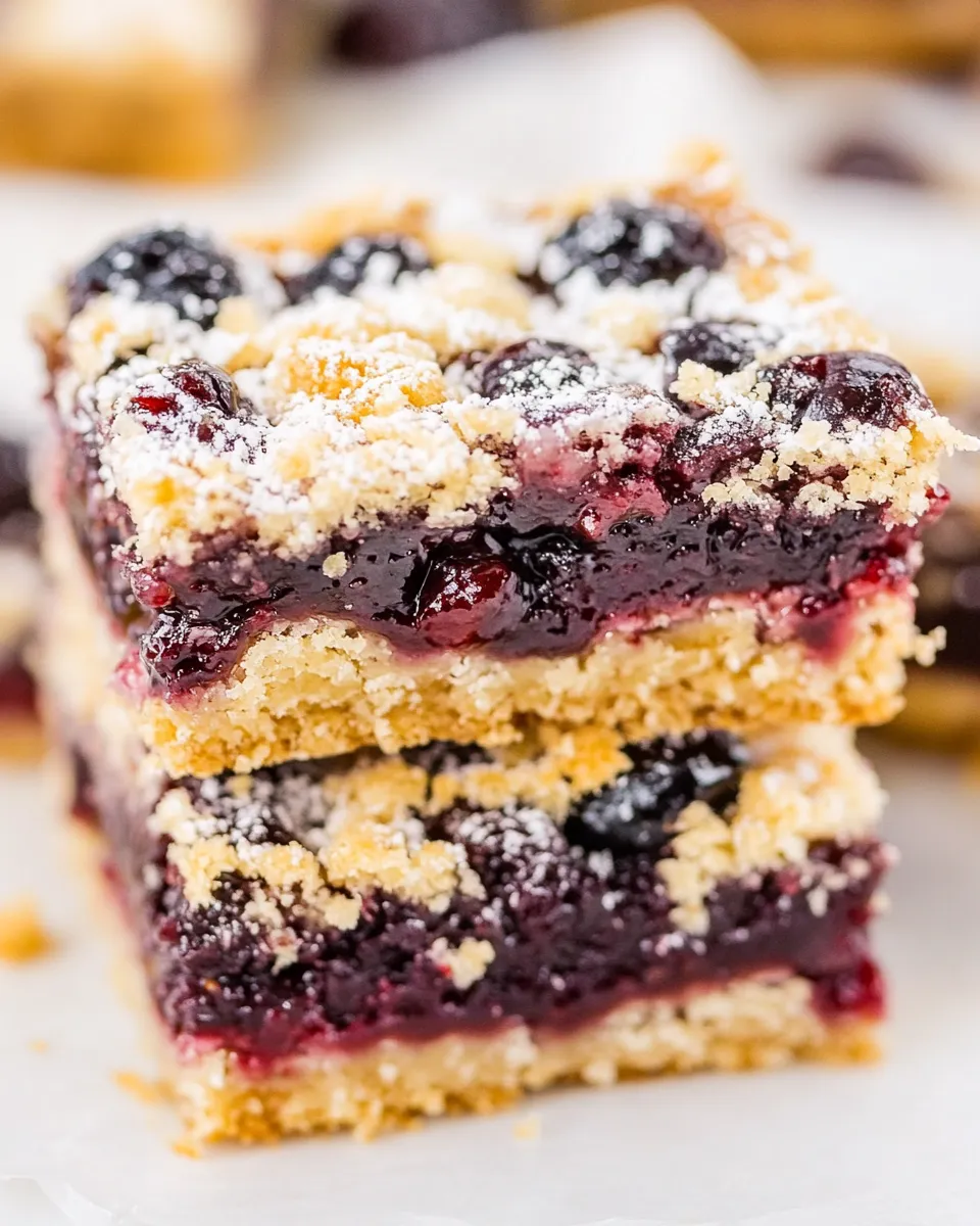 Easy 5-Ingredient Low-Carb Cherry Pie Bars recipe photo