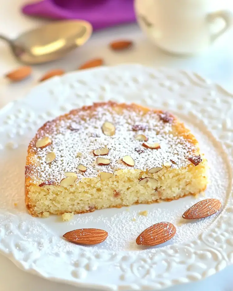 Easy 5-Minute Almond Cake photo