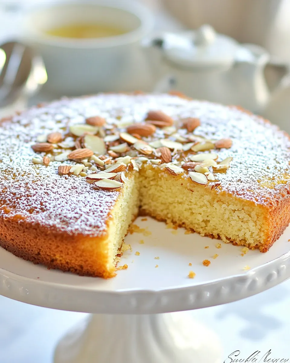 Quick 5-Minute Almond Cake recipe photo