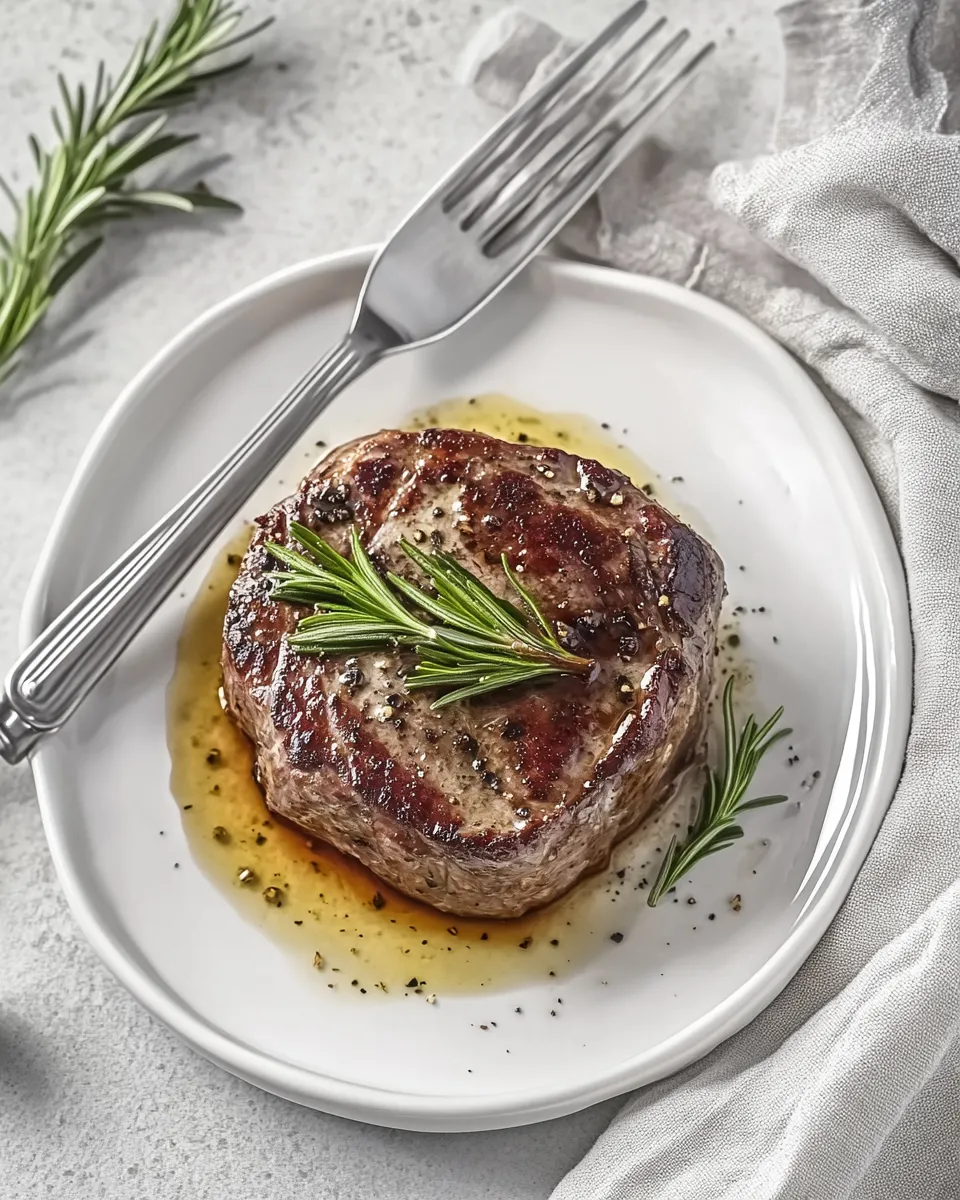 Delicious Air-Fryer Filet Mignon image