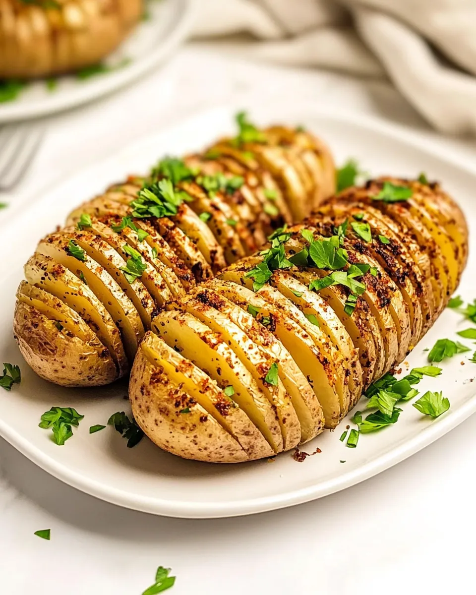 Classic Air-Fryer Hasselback Potatoes image