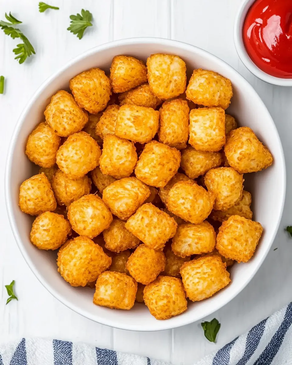 Homemade Air-Fryer Tater Tots photo