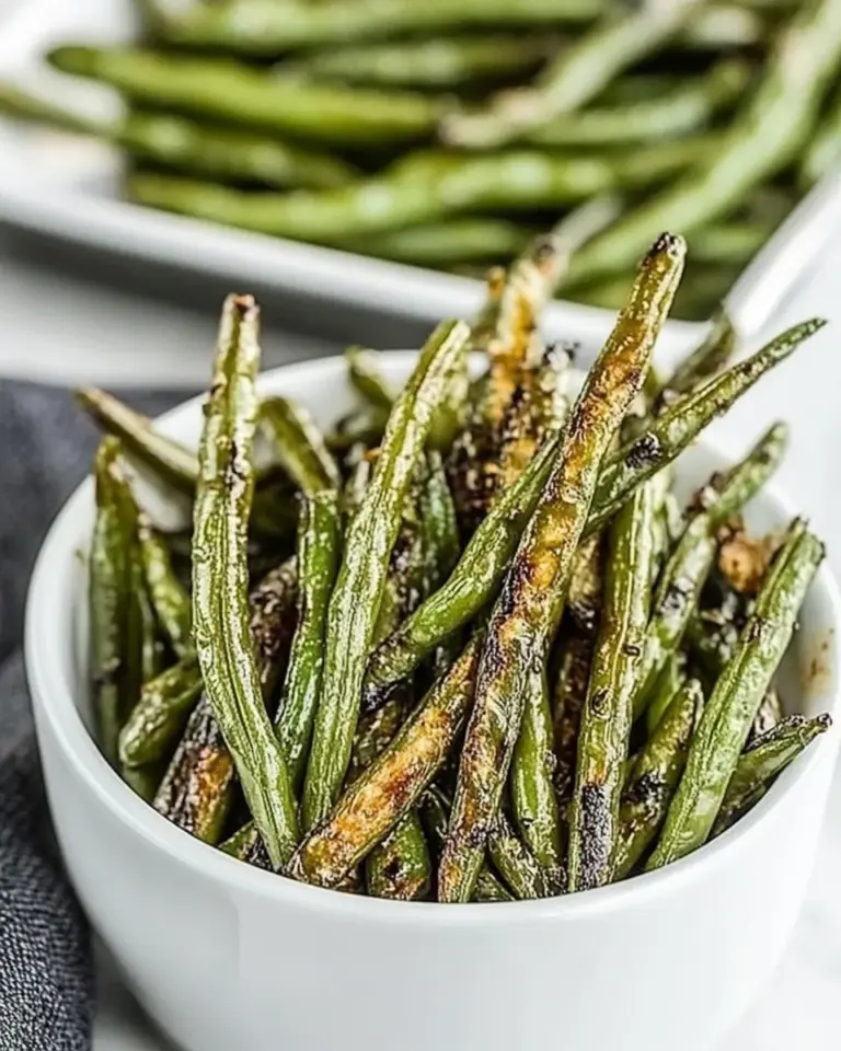 Easy Air Fryer Asian Green Beans recipe photo
