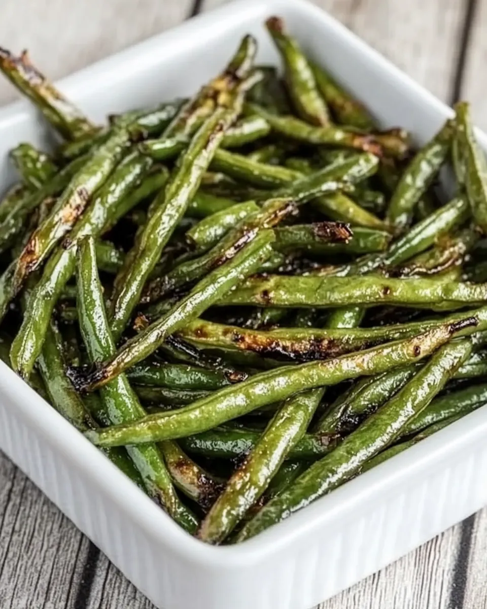Delicious Air Fryer Asian Green Beans dish photo