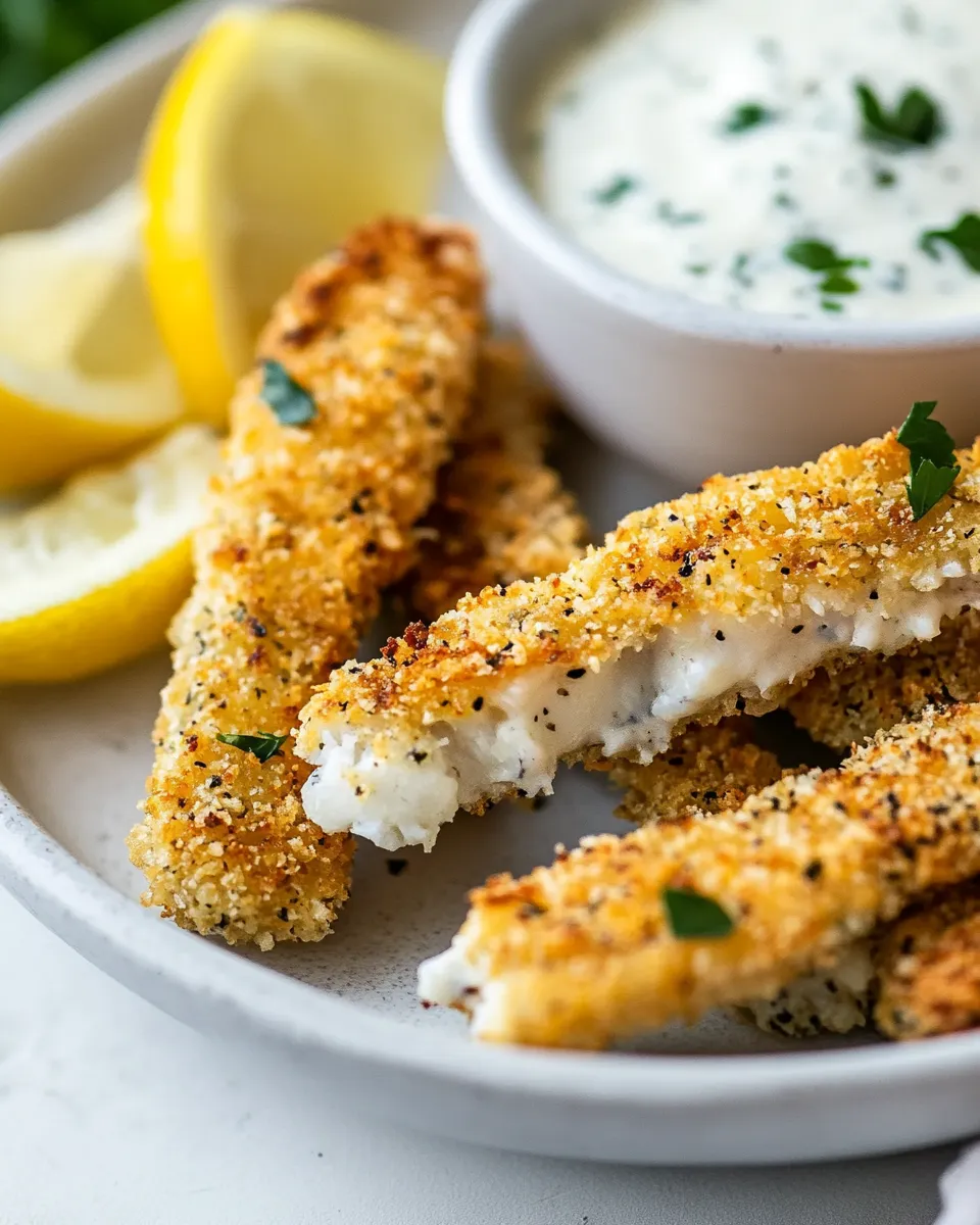 Homemade Air Fryer Fish Sticks photo