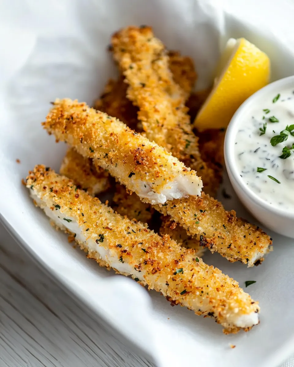 Classic Air Fryer Fish Sticks image