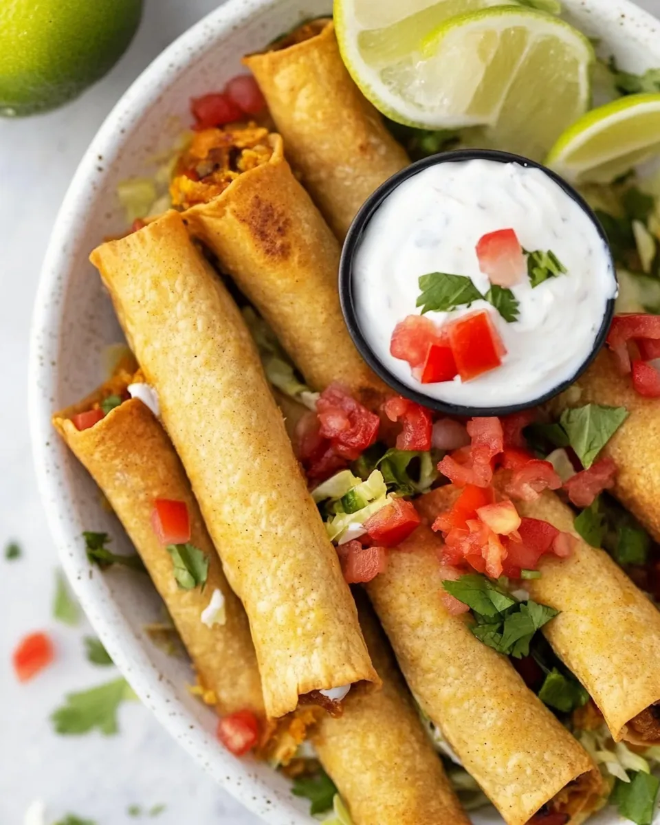 Easy Air Fryer Frozen Taquitos photo