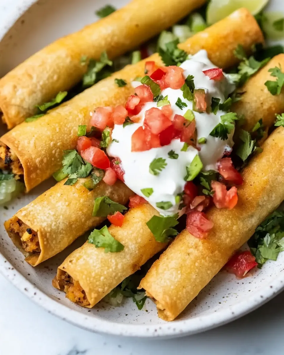 Delicious Air Fryer Frozen Taquitos image