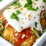 Homemade Air Fryer Stuffed Chicken Parmesan photo