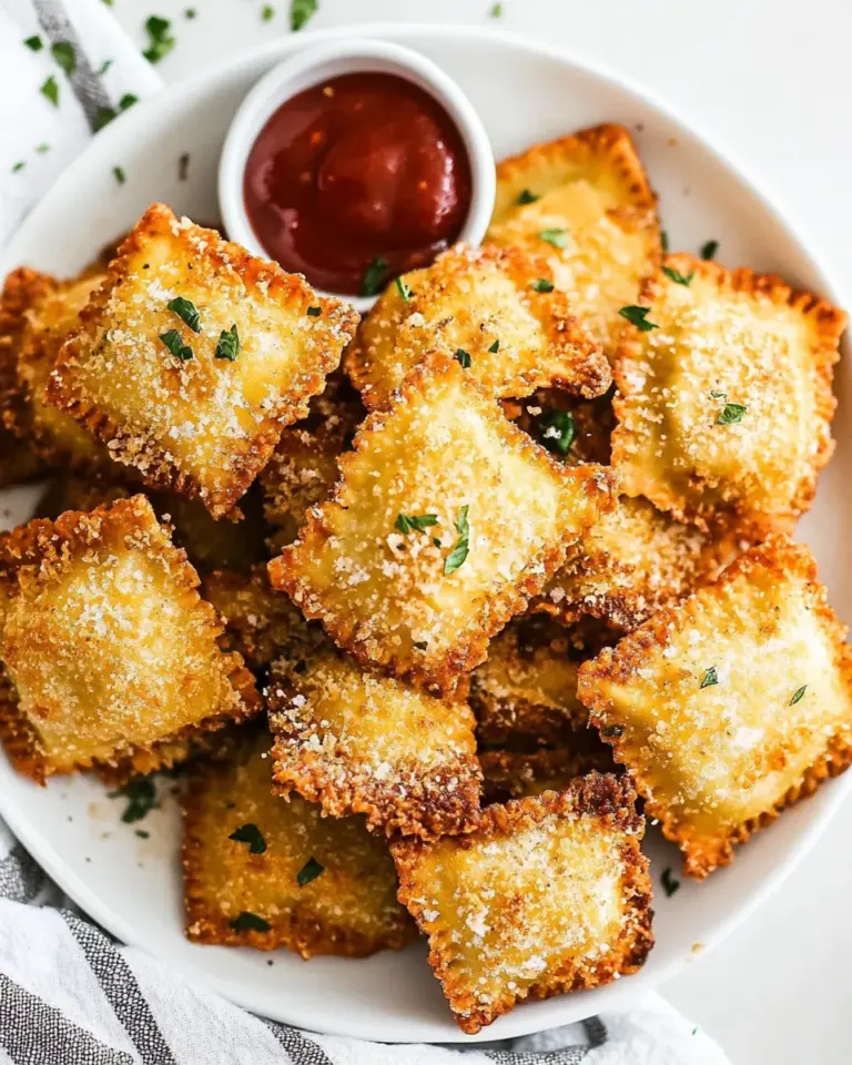 Homemade Air Fryer Toasted Ravioli photo