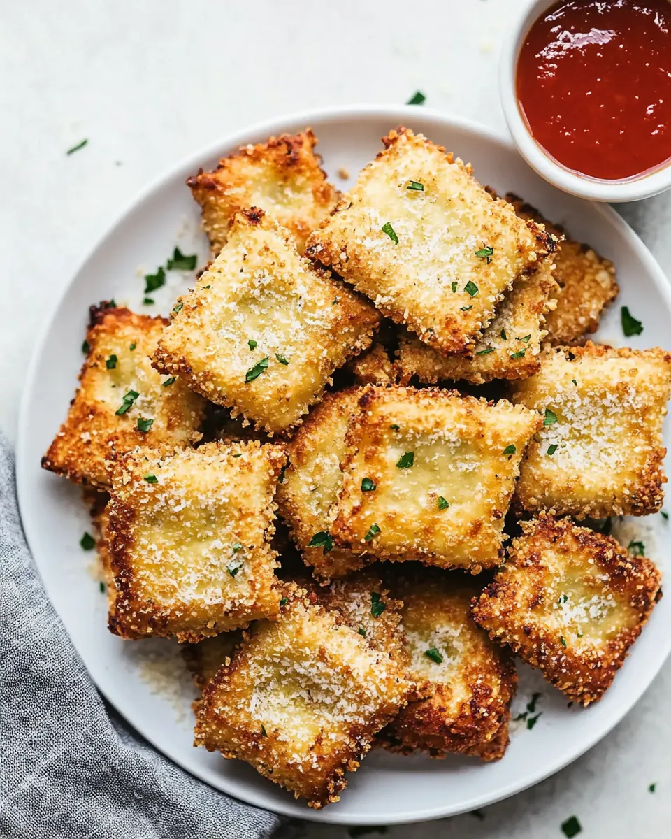 Classic Air Fryer Toasted Ravioli image