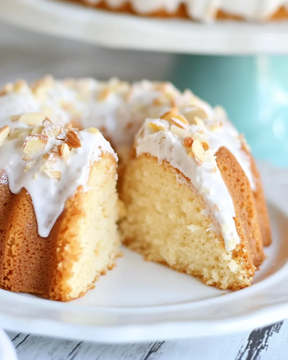 Easy Almond Bundt Cake recipe photo