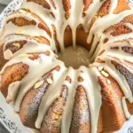 Homemade Almond Bundt Cake with Amaretto Glaze photo