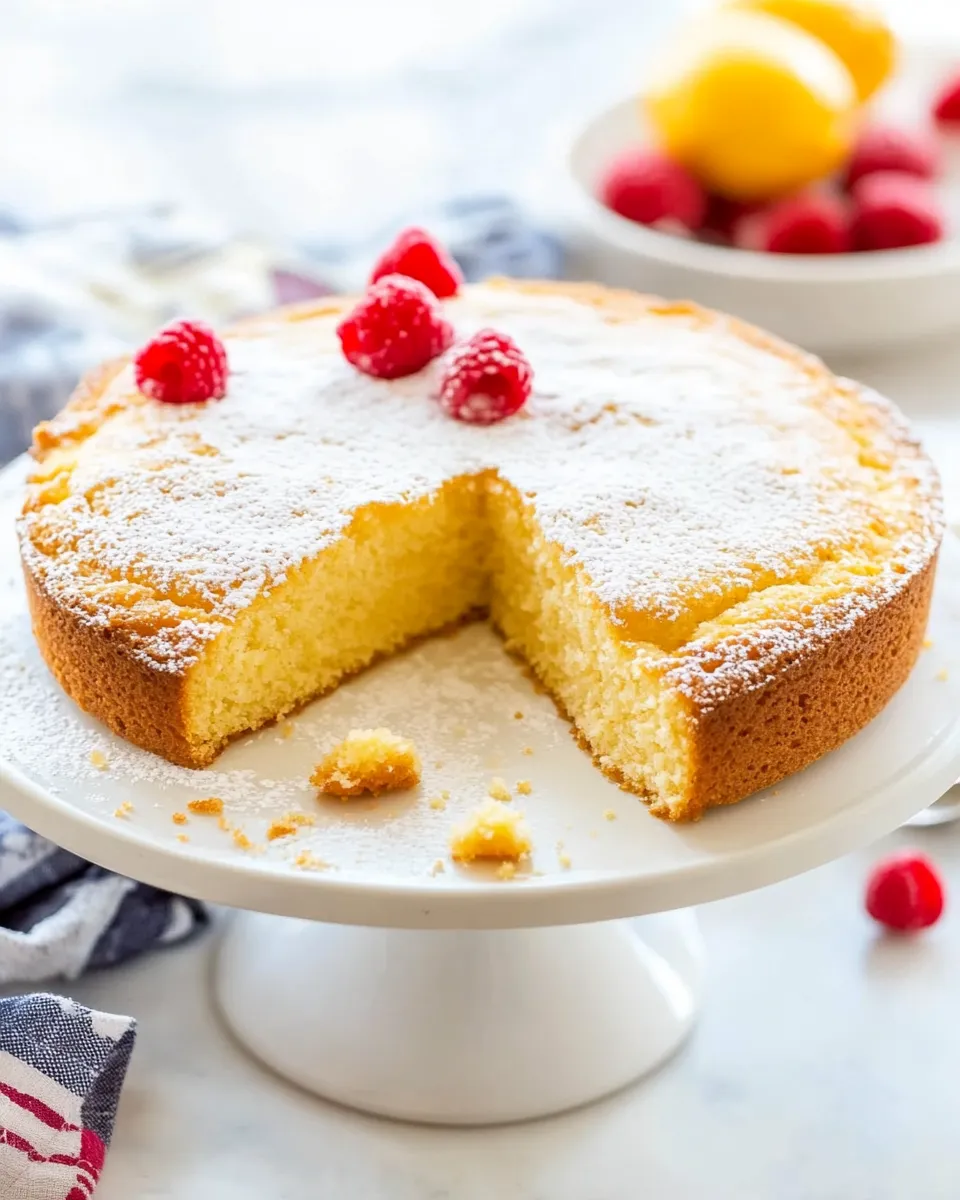 Easy Almond Flour Cake recipe photo