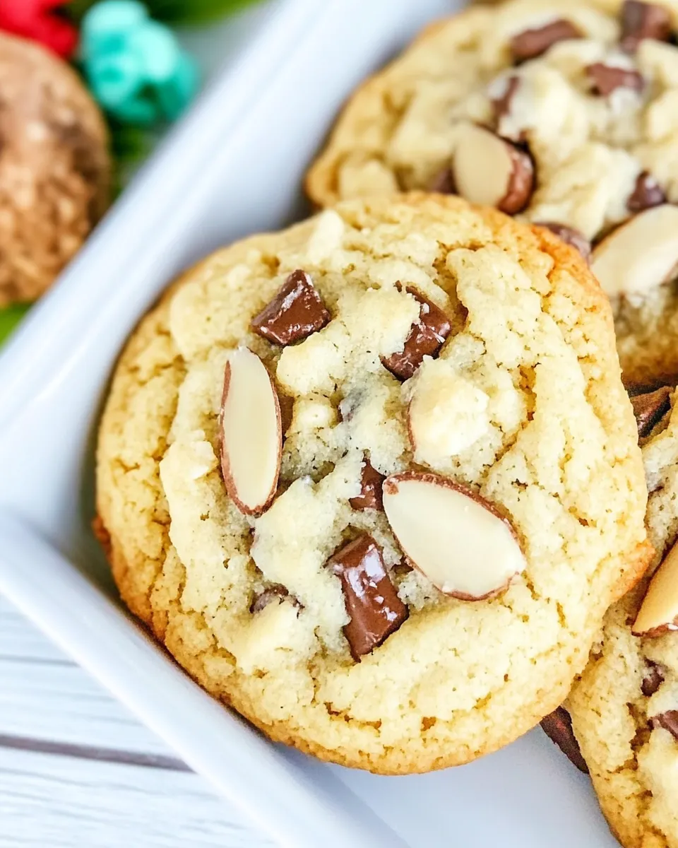 Classic Almond Joy Pudding Cookies image