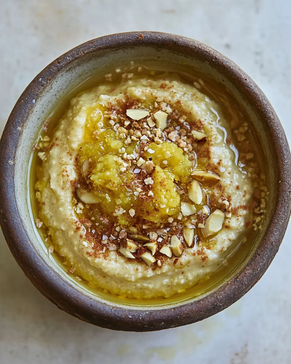 Homemade Amaranth Porridge with Maple-Meyer Lemon Curd photo