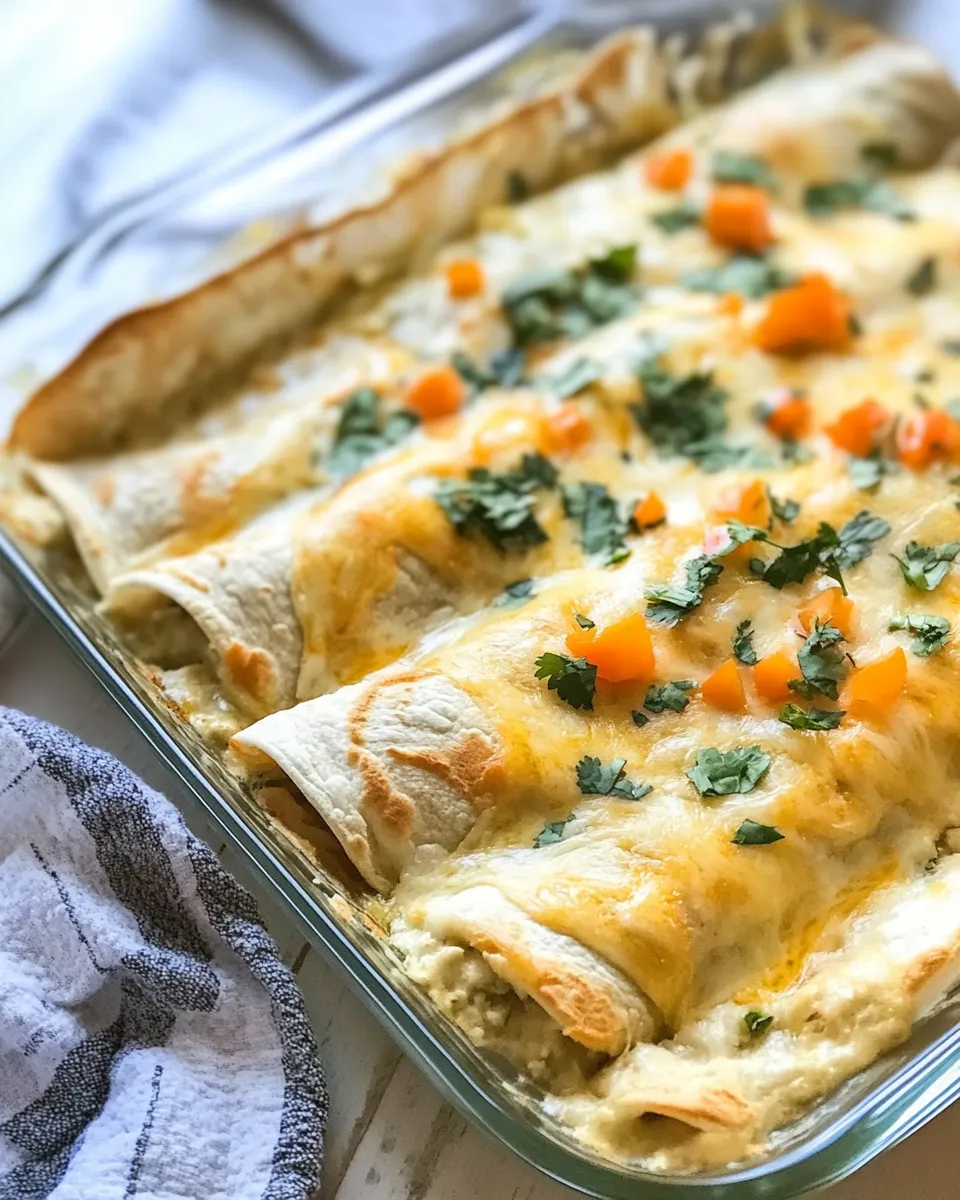 Easy Amazing Chicken Enchiladas recipe photo
