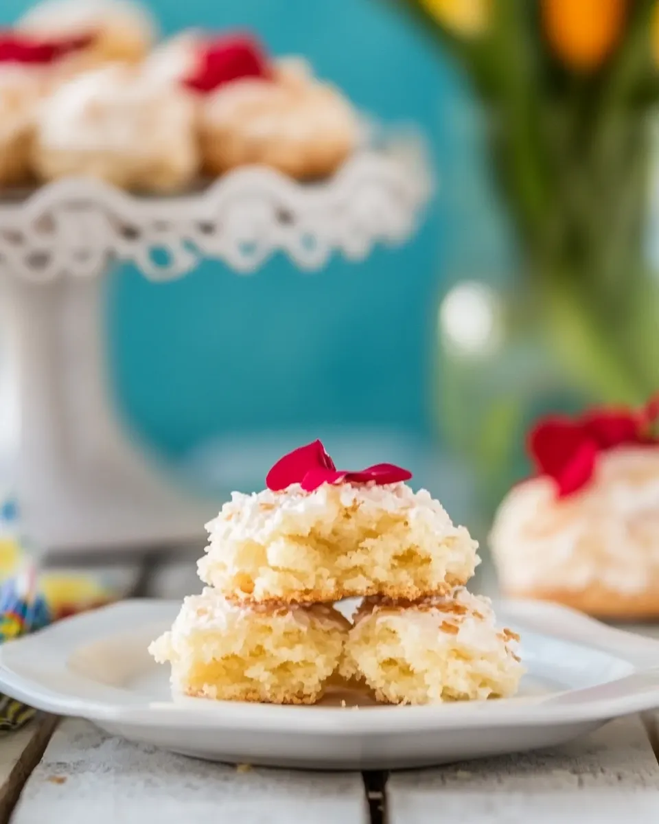 Homemade Ambrosia Macaroons Recipe photo