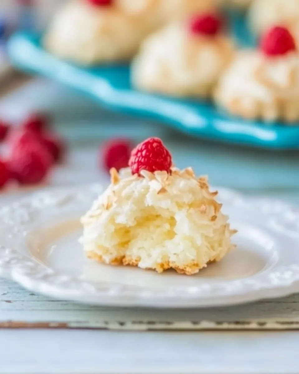 Classic Ambrosia Macaroons Recipe image