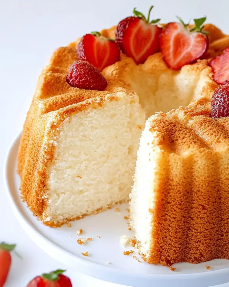 Homemade Angel Food Cake Recipe photo