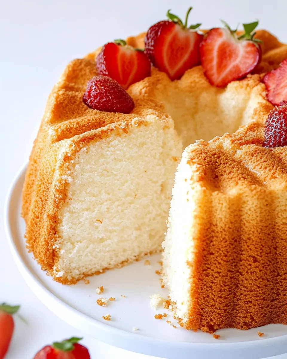 Homemade Angel Food Cake Recipe photo