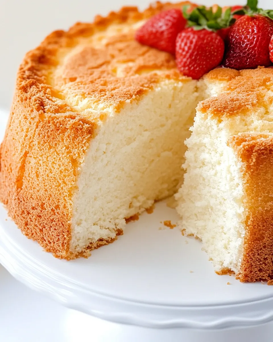 Classic Angel Food Cake Recipe image