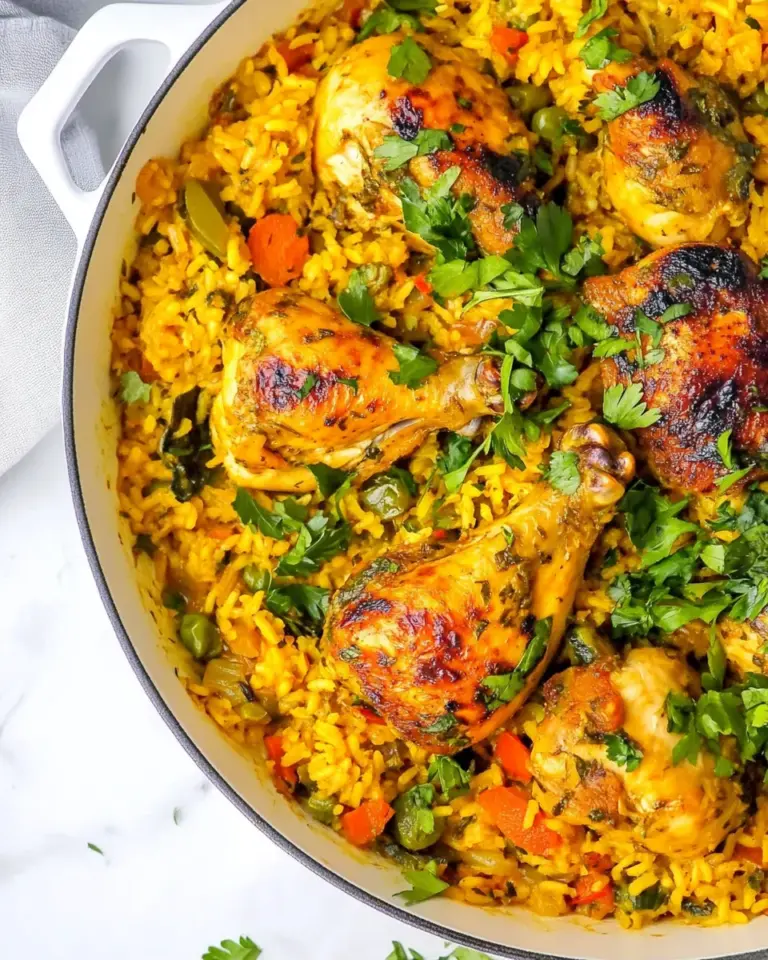 Homemade Arroz Con Pollo photo
