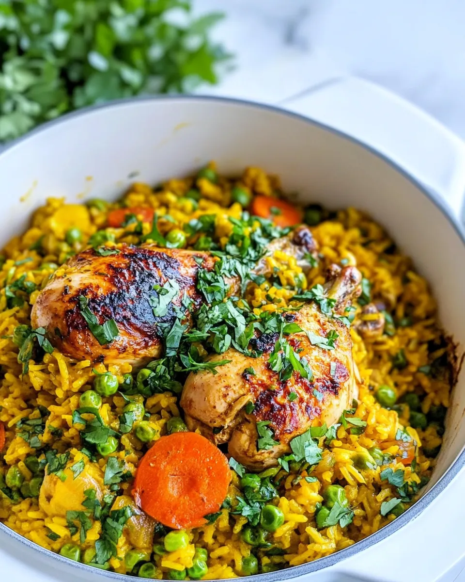 Delicious Arroz Con Pollo shot