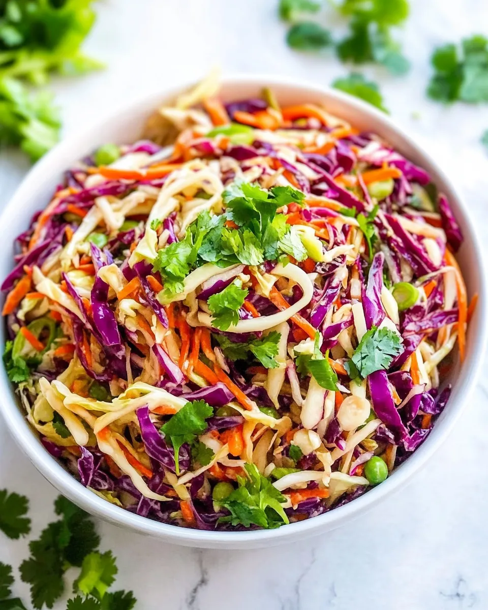 Homemade Asian Cabbage Salad recipe photo
