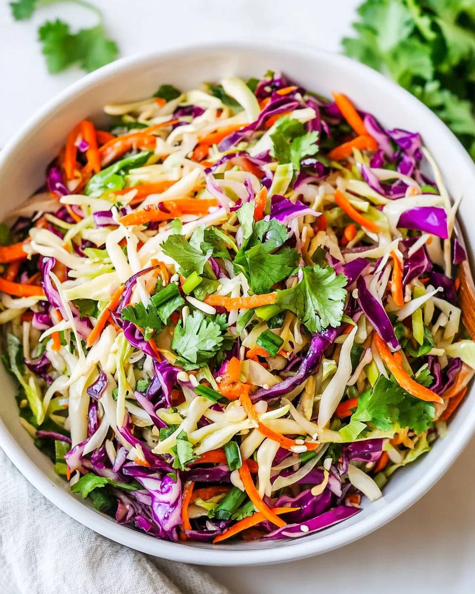 Classic Asian Cabbage Salad image