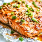 Easy Asian Glazed Salmon in Foil photo