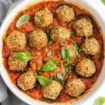 Homemade Aubergine Meatballs recipe photo