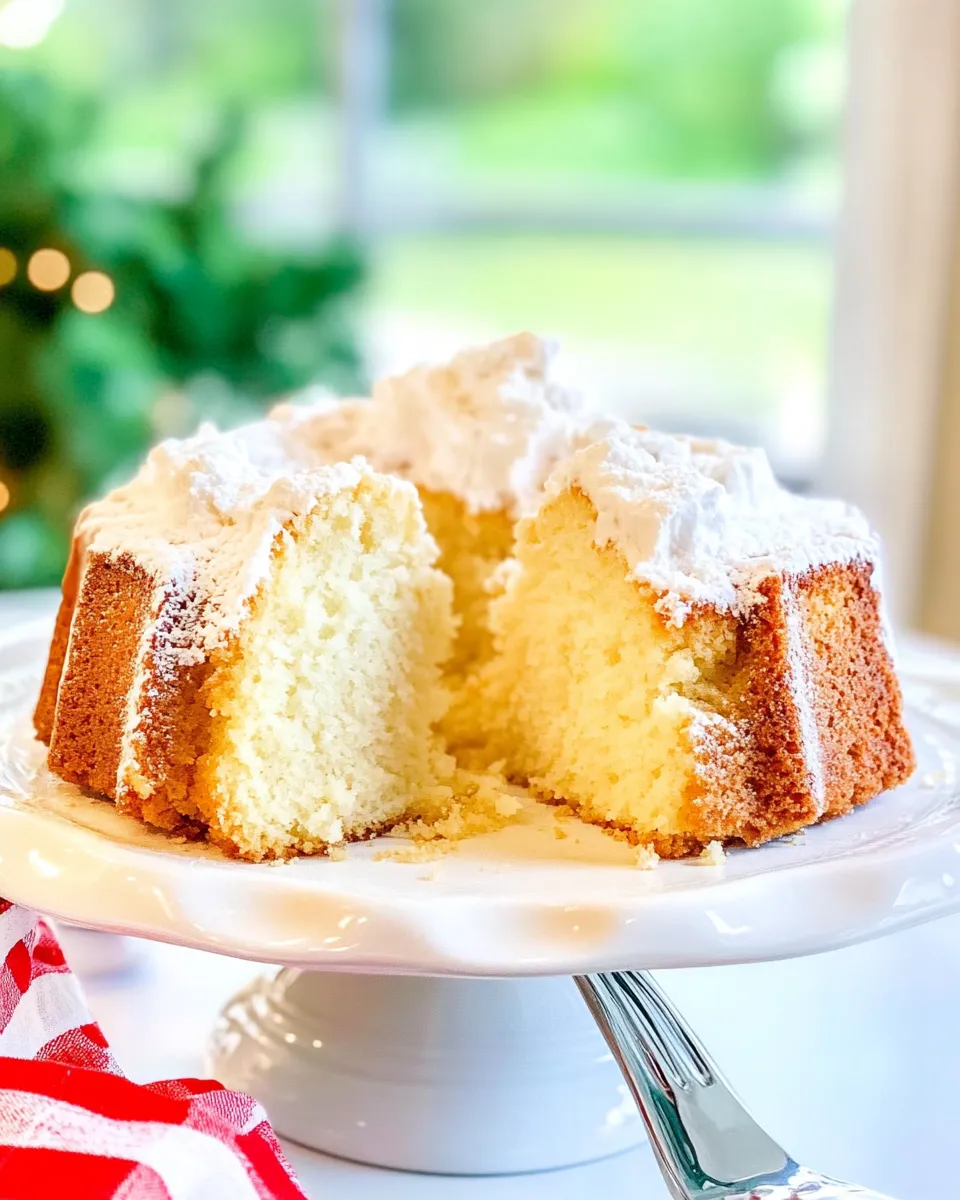Homemade Augusta National Sour Cream Pound Cake photo